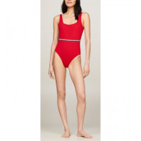 TOMMY HILFIGER - Square Neck One Piece - Xlg - F|UW0UW05295/XLG