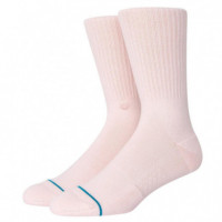 Calcetines STANCE Icon Crew Pink