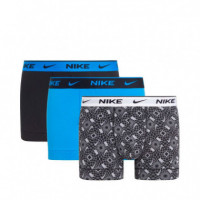 Pack 3 Boxer Logo-print  NIKE