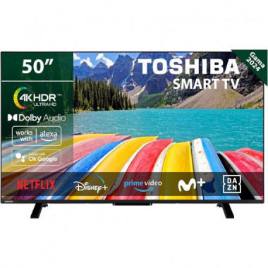 Televisor Led TOSHIBA 50" 4K Uhd USB Smart TV Android Wifi Hotel Dolby