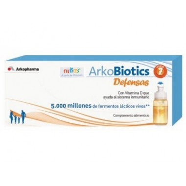 Arkoprobiotics Defensas Niños 7 Ampollas