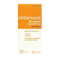 CINFAMUCOL Carbocisteína 50 Mg/ml Solución Oral