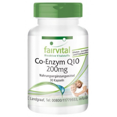 Co-enzima Q10 200MG - 30 Cápsulas  MARTI SERCO CANARIAS S.L.