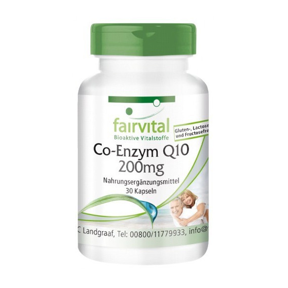 Co-enzima Q10 200MG - 30 Cápsulas  MARTI SERCO CANARIAS S.L.