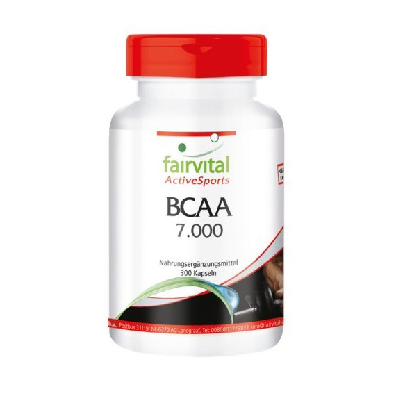 Fairvital Bcaa 7000 - 300 Cápsulas  MARTI SERCO CANARIAS S.L.