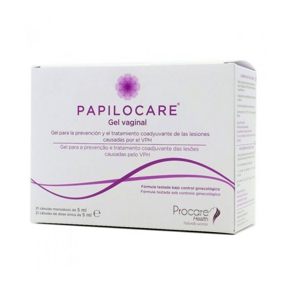 Papilocare Gel Vaginal 21 Cánulas de 5 Ml  PROCARE HEALTH IBERIA