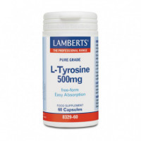 LAMBERTS L-tirosina 60 Cápsulas de 500MG