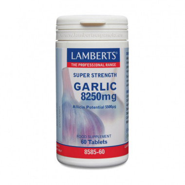 Lamberts Ajo Concentrado 8250MG 60 Pastillas  LAMBERTS GESTION