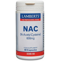 Nac (n-acetil Cisteina) 600MG, 60 Unidades  LAMBERTS