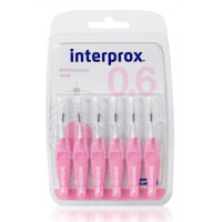 Interprox Interproximal Nano 0.6 Mm 6 Cepillos  DENTAID