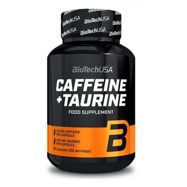 BIOTECH USA Caffeine  Taurine 60 Cápsulas