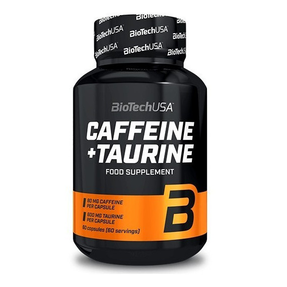 BIOTECH USA Caffeine  Taurine 60 Cápsulas