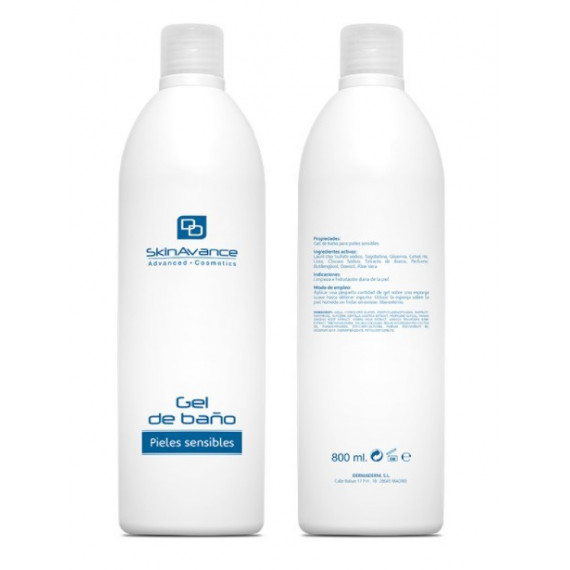 Skinavance Gel de Baño Pieles Sensibles 800 Ml  DERMADERM