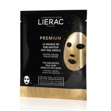 LIERAC Premium la Mascarilla Gold Sublimadora
