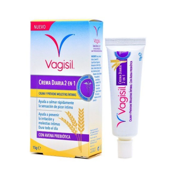 Vagisil Crema de Avena Prebiotica 30 Gr  VAGINESIL