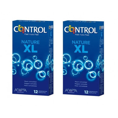 CONTROL Duplo Nature Xl 12 Preservativos