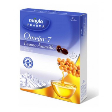 Mayla Pharma OMEGA-7 Espino Amarillo 30 Cápsulas  MAYLA PH