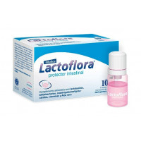 LACTOFLORA Protector Intestinal Adultos 10 Frasc