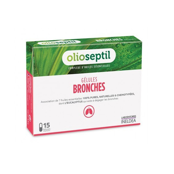 Olioseptil Bronquios 15 Cápsulas  INELDEA