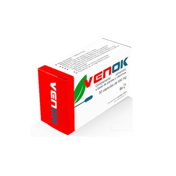 Bioksan Venok 30 Cápsulas de 450 Mg  BIOKSAN NATURALMENTE JUNTOS S.L.