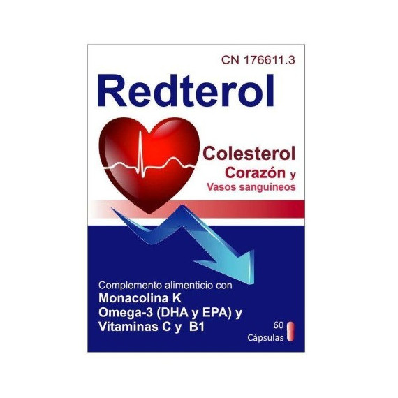 Redterol 60 Cápsulas  BLUECUBE HC