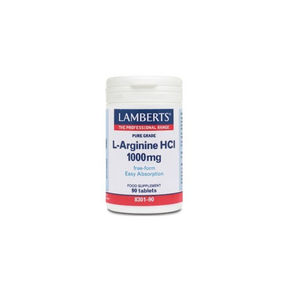 LAMBERTS L-arginina Hcl 1000 Mg 90 Comprimidos