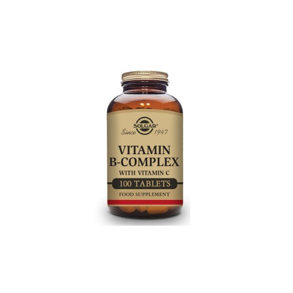 SOLGAR Vitamina B-complex con Vitamina C 100 Com