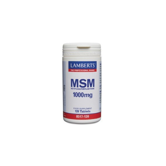 LAMBERTS Msm 1000 Mg 120 Comprimidos