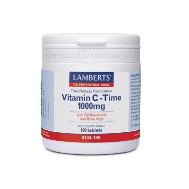 LAMBERTS Vitamina C - Time 1000 Mg 180 Comprimid