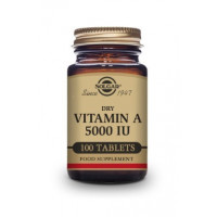 SOLGAR Vitamina a "seca" 5000 Ui 100 Comprimidos