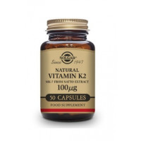 SOLGAR Vitamina K2 100 µg con MK-7 Natural 50 Cá