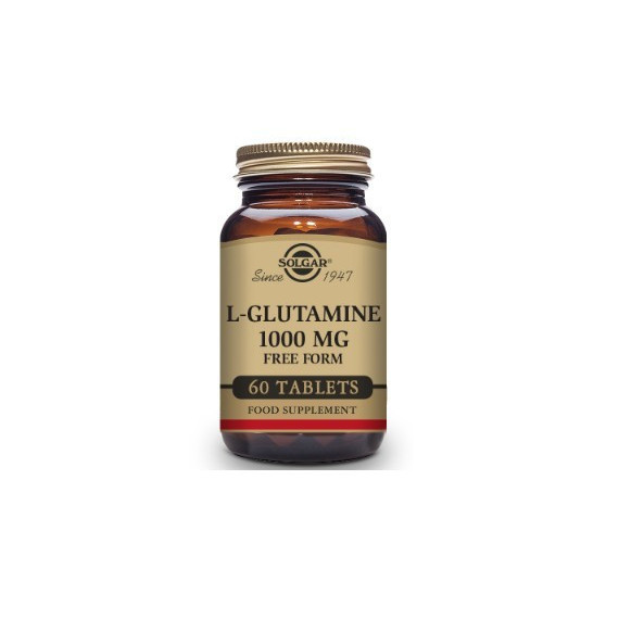 SOLGAR L-glutamina 1000 Mg 60 Cápsulas