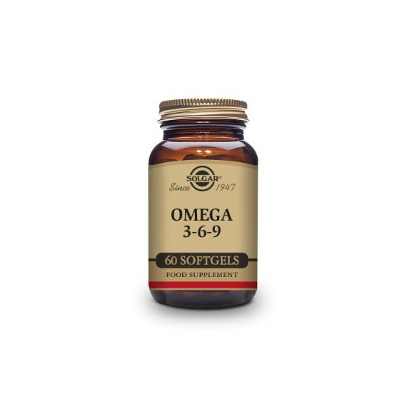 SOLGAR Omega 3-6-9  60 Cápsulas Blandas