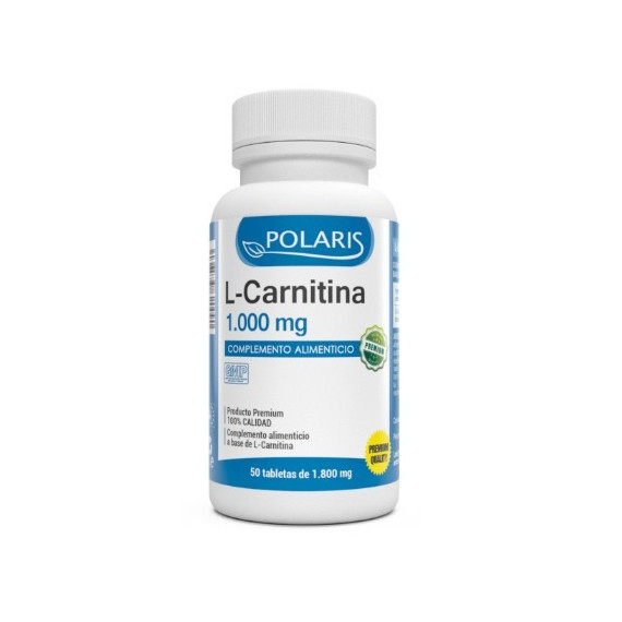 POLARIS L-carnitina 1000 Mg 50 Tabletas
