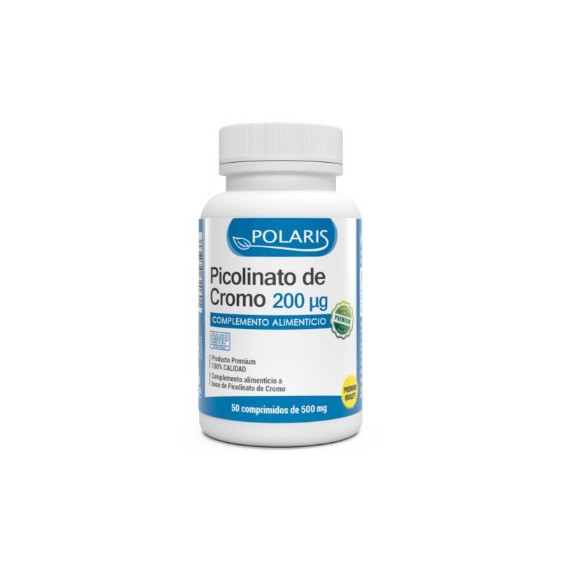 POLARIS Picolinato de Cromo 200 µg 50 Comprimido