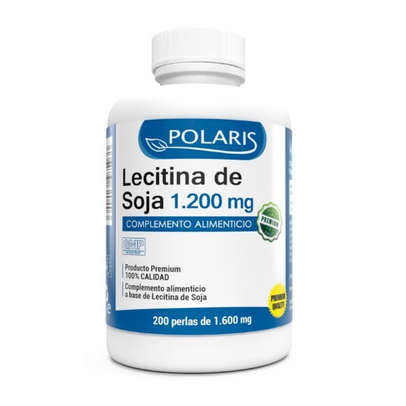 Polaris Lecitina de Soja 1200 Mg 200 Perlas  CROTTON