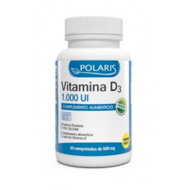 POLARIS Vitamina D3 1000UI 60 Comprimidos