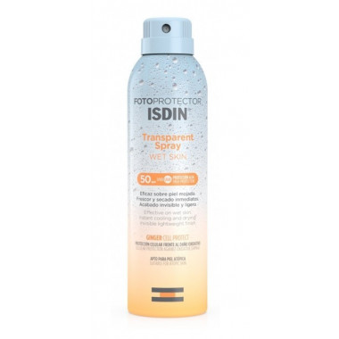 Isdin Fotoprotector Transparent Spray Wet Skin S