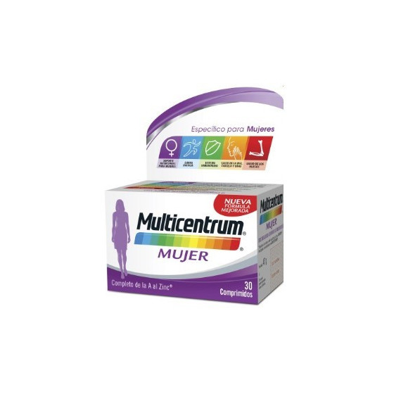 Multicentrum Mujer 30 Comprimidos  GSK