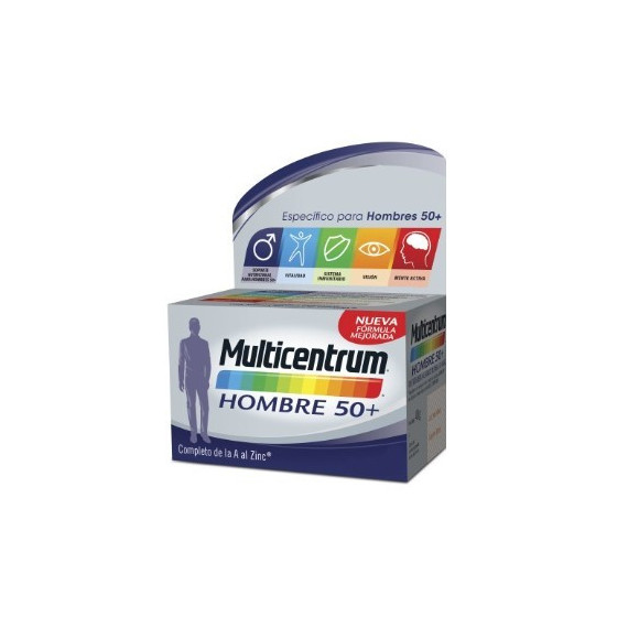 Multicentrum Hombre 50 90 Comprimidos  GSK