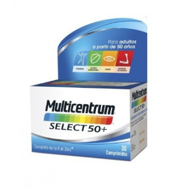 MULTICENTRUM Select 50 30 Comprimidos