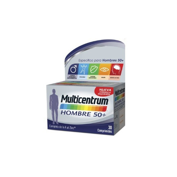 Multicentrum Hombre 50 30 Comprimidos  PFIZER