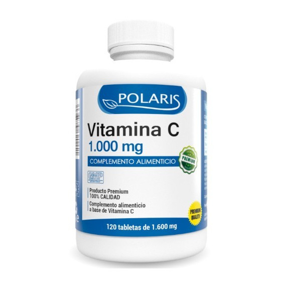 POLARIS Vitamina C 1000 Mg 120 Tabletas