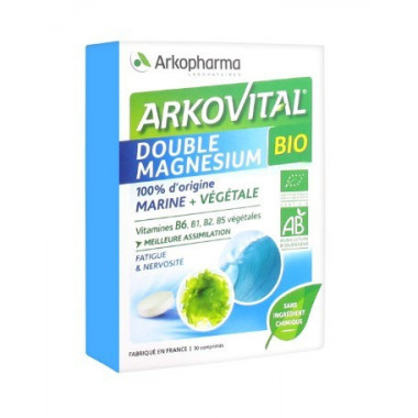 Arkopharma Arkovital Doble Magnesio Bio 30 compr