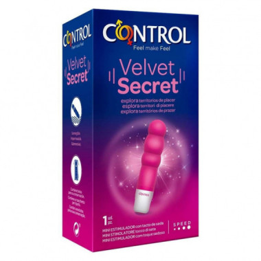 CONTROL Velvet Secret Mini Estimulador Tacto Sed