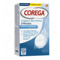 Corega Oxígeno Bio-activo 3 Minutos 108 Tabletas  GSK