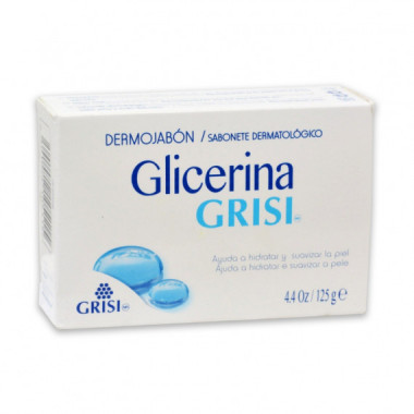GRISI Dermojabón de Glicerina en Pastilla 125 G