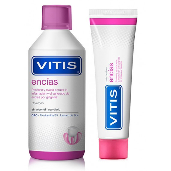 Vitis Encías Pack Colutorio  Pasta Dentífrica  TREPAT-DIET