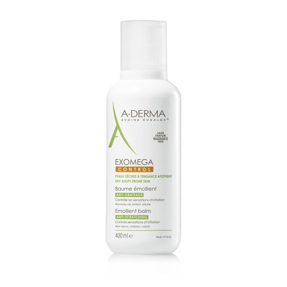 A-derma Exomega Control Bálsamo Emoliente 400 Ml  PIERRE FABRE