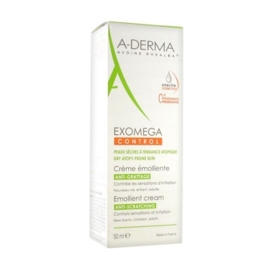 A-derma Exomega Control Crema Emoliente 50 Ml  PIERRE FABRE